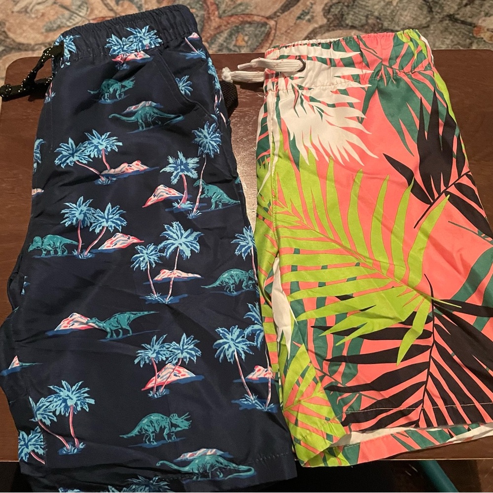Tropical Adventure Kids' Swim Trunks Set